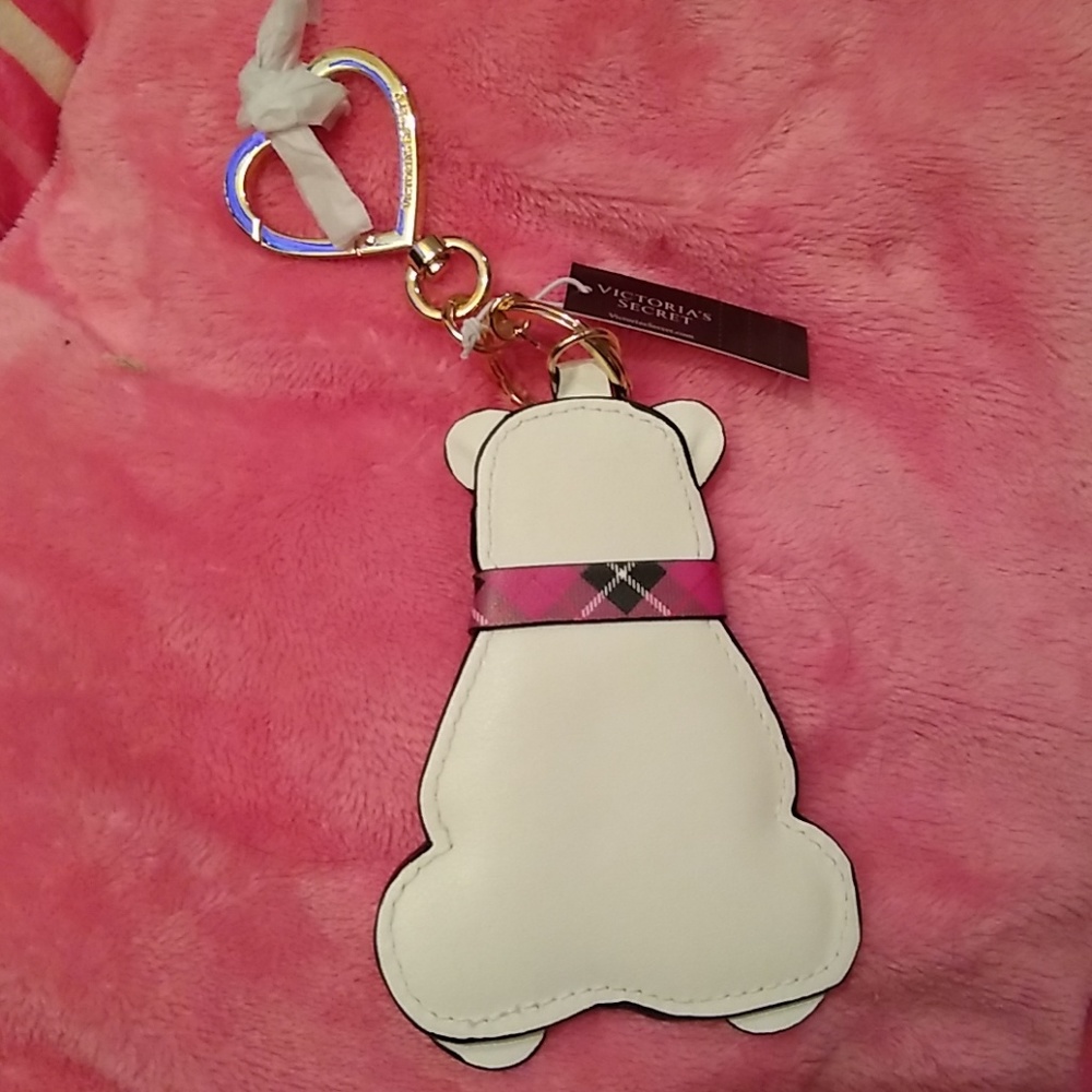 Victorias Secret keyring, polar bear with scarf - Picture 2 of 2
